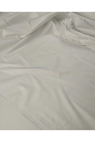 Beyaz Renkte Pamuklu Kumaş En: 140cm-11335