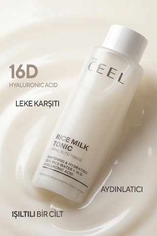 Pirinç Sütü Toniği Nemlendirici & Aydınlatıcı 30% Pirinç Suyu, 16d Hyaluronik Asit 200 Ml
