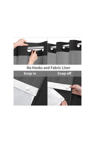 Ximistore9 Siyah Su Geçirmez Paspas Seti: Bağcık Olmadan Monte Edilebilir, Vücut Desenli Kumaş, Taze Hava Dolaşımı Sağlar Siyah