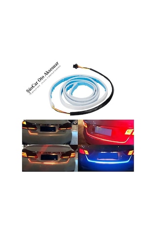 Bagaj Altı Kayar Kayan Led 7 Renkli Fonksiyonlu Su Geçirmez 120 Cm