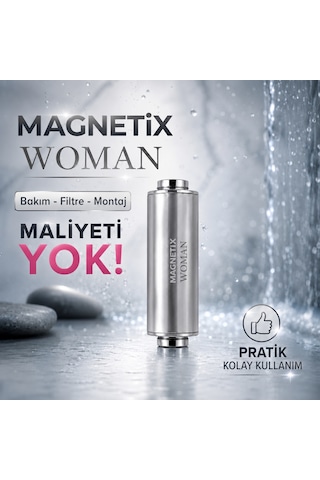 Magnetix Banyo Kireç Kırıcı 1/2 Duş Bataryası Modeli - Kireç Önleyici