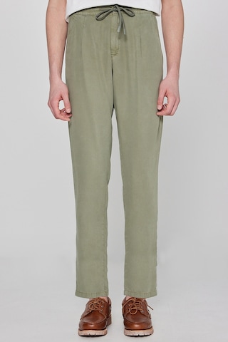 Wrangler Regular Fit Normal Bel Düz Paça Pantolon Erkek Pantolon W2610167 X45 Olive