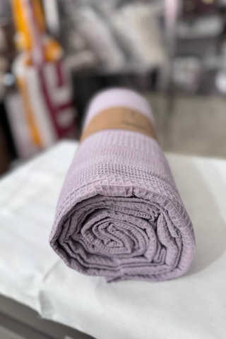 Çeyiz Diyarı Çift Kişilik Yazlık Pamuklu Tek Pike 230x210 Cm Lila Lila
