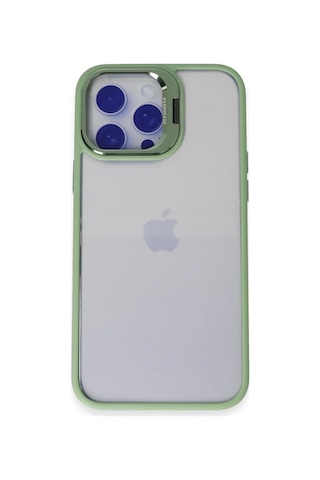 Joko Apple iPhone Uyumlu 14 Pro Max Kılıf Roblox Lens Standlı Kapak - Yeşil
