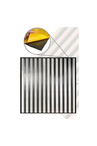 Yapışkanlı Silinebilir Gri Esnek Akustik Panel 68cmx68cm Ev Ofis Salon Duvar Kağıdı Paneli Nw189 Gri