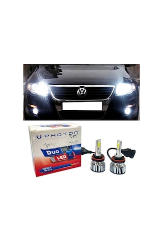Vw Passat B6 Led Xenon Kısa Far Ampulü H7 Duo Yeni Seri Beyaz
