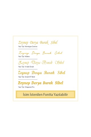 14K Altın Üçlü Plaka Kolye