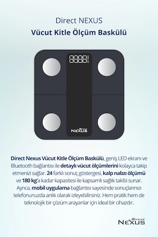 Nexus Direct Vücut Kitle Ölçüm Baskülü