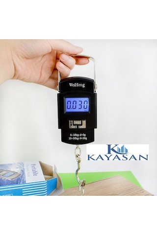 Dijital Elektronik Terazi Tartı Hassas Terazi 50 KG