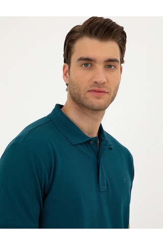 Pierre Cardin Erkek Zümrüt Tişört Basic 50280754-vr055 Zümrüt