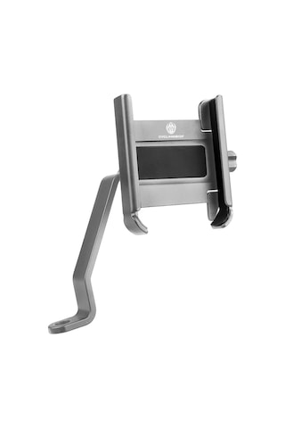 Cyclıngbox-yükseltilmiş Alüminyum Alaşım Bisiklet Cep Telefonu,ya18857tc-3 Gri