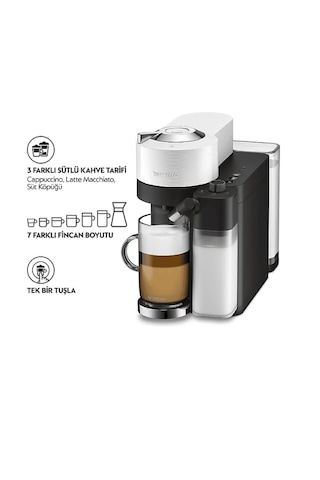 Nespresso Vertuo Latissima Süt Çözümlü Kapsüllü Kahve Makinesi