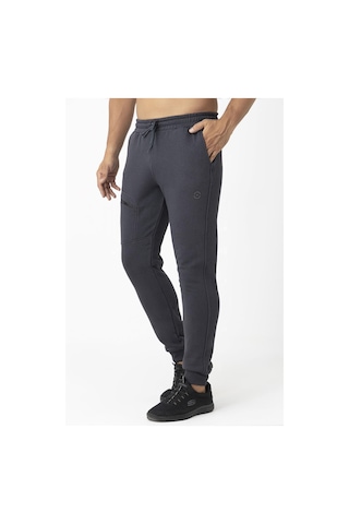 Crozwise Erkek Kışlık Spor Dar Paça Pantolon Antrasit