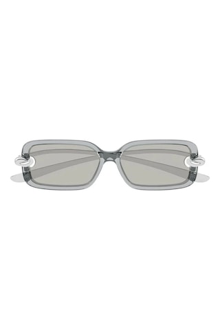 Bottega Veneta 1439s 004 56-14 Güneş Gözlüğü Gri