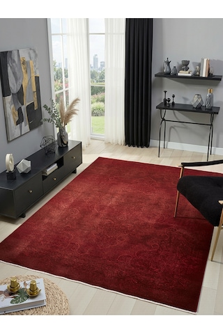 Asır Bordo Halı Salon Oturma Odası Çocuk Odası Yatak Odası Halısı 0261