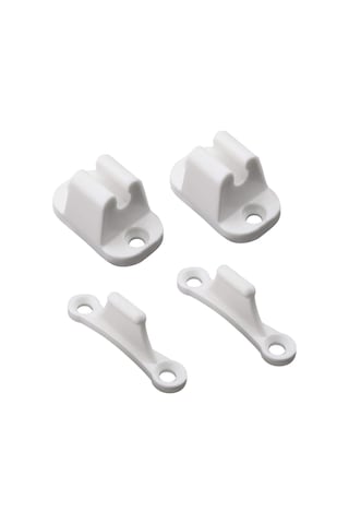 2x T Şeklinde Kapı Durdurucu Tutucu Kiti Durdurma Tutucu Plastik Kanca Tutucu Karavan Karavan İçin Uyumludur