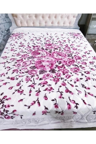 Sarar Battaniye Çift Kişilik Battaniye Pembe