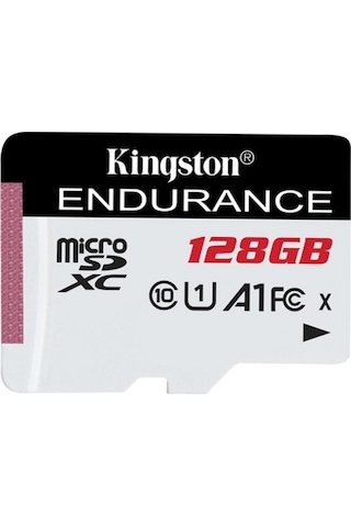 Kingston High Endurance SDCE/128GB 128 GB MicroSDXC Class 10 UHS-I Hafıza Kartı
