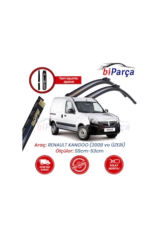 Renault Kango Maxtel Muz Silecek Takımı 2008 ve Üzeri- Renault Kango Maxtel Muz Silecek Takımı 2008 ve Üzeri-