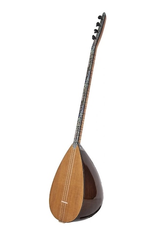 Saz-z-2-4 Saz-z-2-4 Ceviz-abalone Klavye Uzun Sap Bağlama