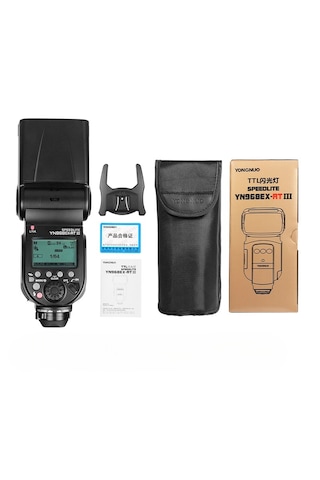 Yongnuo Yn968ex-rt Iıı Dahili Led Canon Uyumlu Hss Ttl Tepe Flaşı