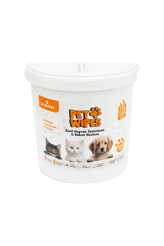 Gobypet Wipes Evcil Hayvan Temizlik Havlusu 300 Adet