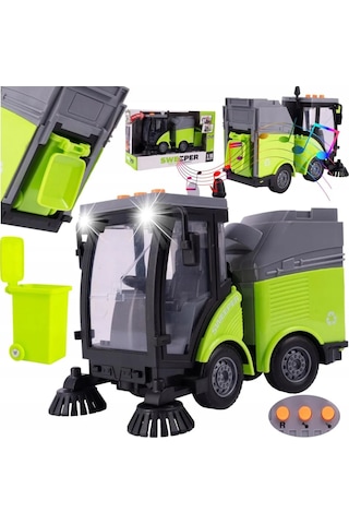 Sesli Işıklı Yol Temizlik Aracı