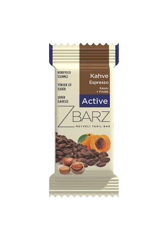 Zbarz Active Kahve Espresso Fonksiyonel Atıştırmalık Bar 12 x 35 G