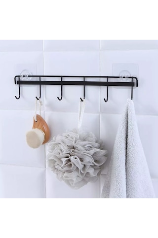 Fashion Baisj Mutfak Ve Banyo İçin Kancalı Tutucu 211163595 Siyah