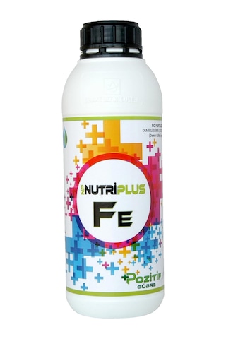 Nutriplus% 5 Lik Fe Demir Sıvı Gübre 1 Litre 0,250