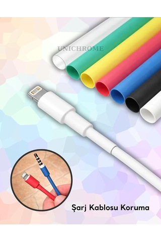 Zauss 140-164-530-750 Parça Heat Shrink Makaron Isıyla Daralan Kablo Tamir Seti 140 Parça