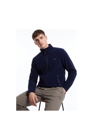 Discovery Expedition D5wm-swt3301 Lacivert Dik Basic Erkek Polar Sweatshırt