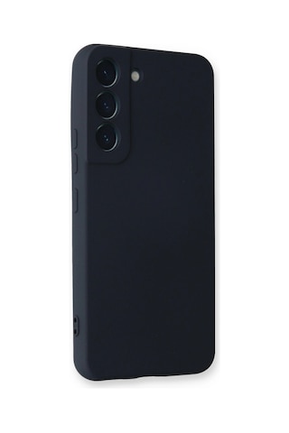 Samsung Galaxy Uyumlu Galaxy S23 Plus Kılıf Nano İçi Kadife Silikon - Lacivert 1