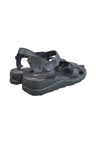Pierre Cardin Deri Anatomik Bayan Sandalet Ayakkabı 001