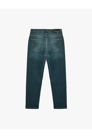 Koton Regular Fit Pamuklu Tapered Jean Pantolon - Joe Jean İndigo Stone 6sam40280nd İndigo - Taş