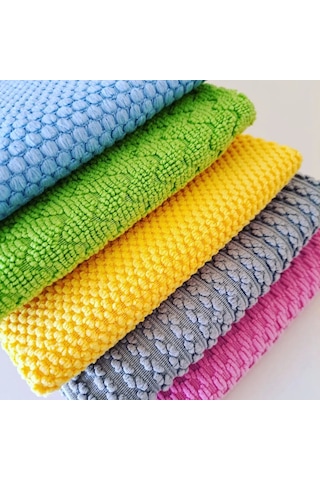 Suff Jasmin Mikrofiber Bez Çok Renkli 40 x 40 CM