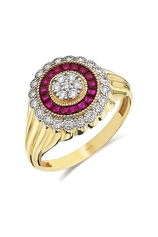 Reis T10649 Goya Ring Altın
