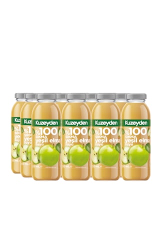 Kuzeyden %100 Sıkma Yeşil Elma Suyu 12x250ml Kuzeyden %100 Sıkma Yeşil Elma Suyu 12x250ml