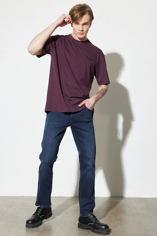 Wrangler Slim Fit Dar Paça Mavi Erkek Kot Pantolon W12s010396 001