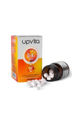 Upvita D3 K2 C Vitamini 60 Tablet