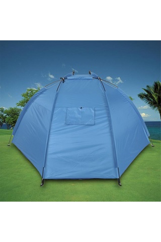 Lemestar Mavi İki Kişilik Taşınabilir Çadır - Balıkçılık, Plaj Ve Kamp İçin Hafif, Dayanıklı Ve Ventile Edilebilir Güneş Koruyucu Mavi