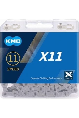 Kmc X11 Zincir 11v Gümüş