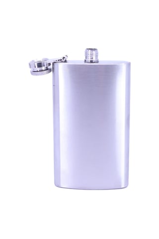 Mat Krom Cep Matarası-hip Flask 6 Oz