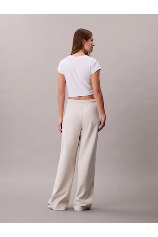 Calvin Klein Kabartma Monologo Havlu Kumaş Kadın Gri Eşofman Altı Lv047f206g-p4p Gri