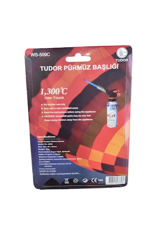 Tudor Üstün Kalite Pürmüz Başlığı Turuncu Siyah