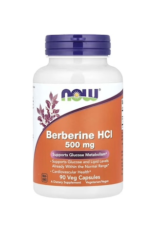 Berberine Hcl 500 Mg, 90 Vegetarian Capsules