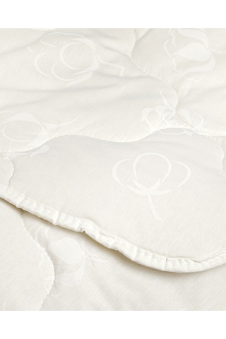 English Home Comfy Pamuk Tek Kişilik Yorgan 155x215 Cm Beyaz