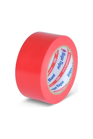 Yer İşaretleme Bandı 50 Mm X 30y Kırmızı Renk