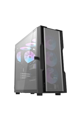 Rampage INFINITY MESH 4 ARGB Fan Manyetik Temperli Camlı E-ATX Mid Tower Oyuncu Kasası