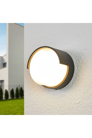 12 Watt, 4200k Led Bahçe Armatürü, Bahçe Duvar Aplik, Led Aplik, Kapı Girişi, Villa Dış Cephe Apliği Diğer